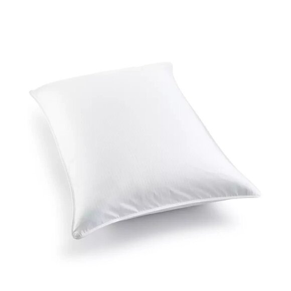 Charter Club White Down Firm Density Pillow King New MSRP $300